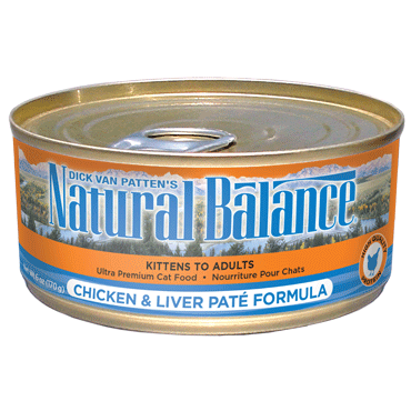 Natural Balance雪山雞肉肝貓罐頭 6oz