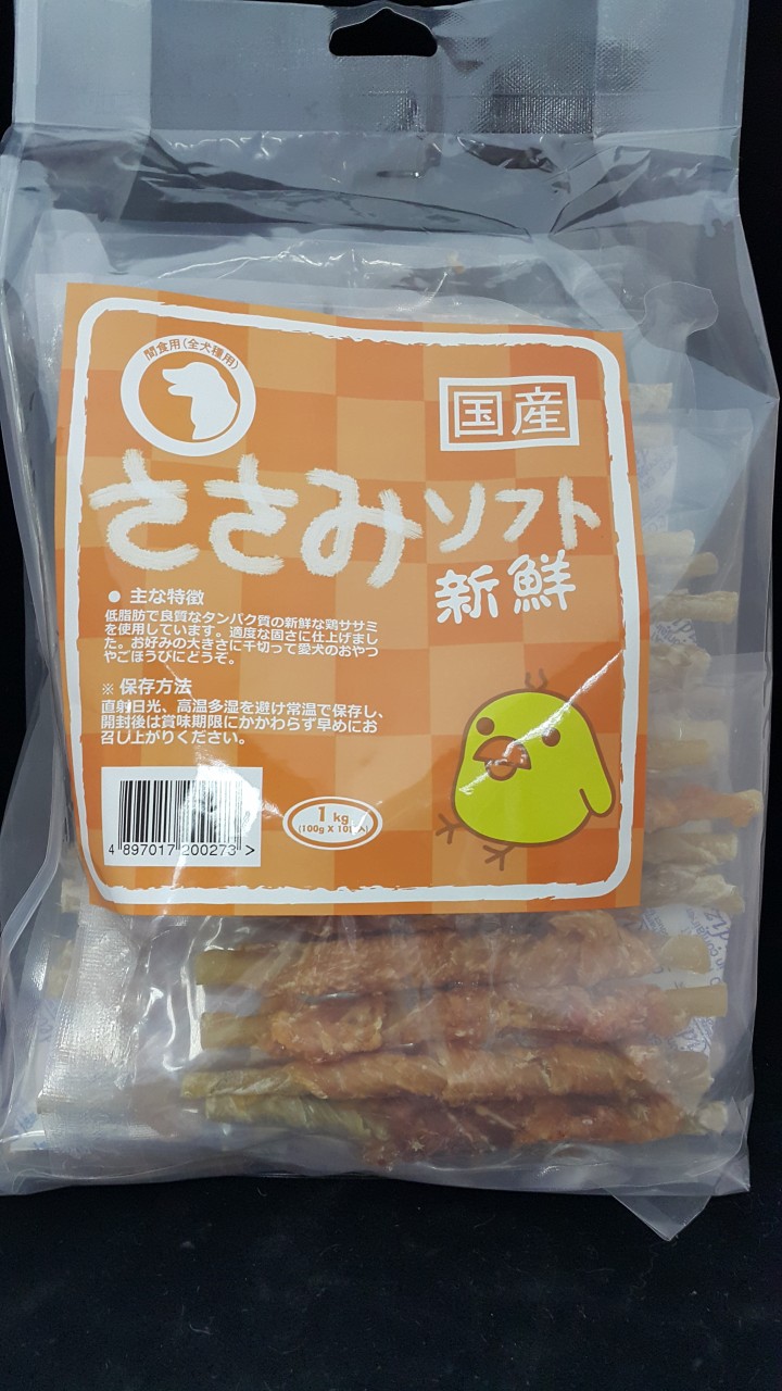 雞牌小食 雞肉牛筋棒 1kg