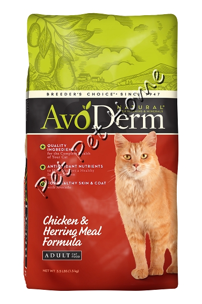 AvoDerm 成貓雞肉+鯡魚無玉米配方 03.5lb