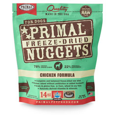 Primal (原始) 犬用低溫脫水糧- 雞配方 14oz