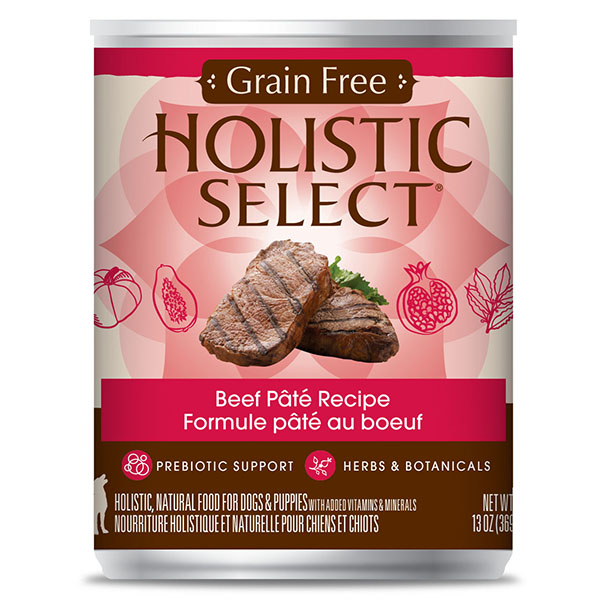 Holistic Select 活力滋 牛肉配方﹙無穀物﹚ 狗罐頭 13oz