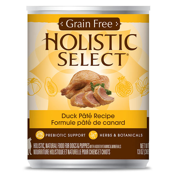 Holistic Select 活力滋 鴨肉配方﹙無穀物﹚ 狗罐頭 13oz