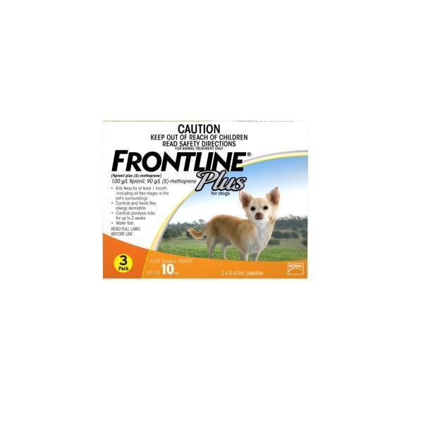 Frontline Plus 行 up to 10kg