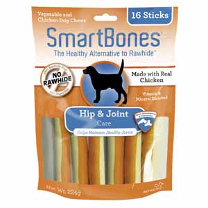 SmartBones - 雞肉味強骼健潔齒棒 3.5" (16支)