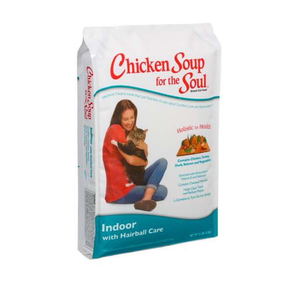 Chicken Soup®室内成貓去毛球 专业护理天然配方 15lb