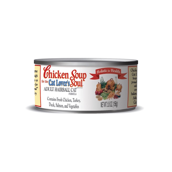 Chicken Soup®成貓去毛球天然配方罐头 5.5oz