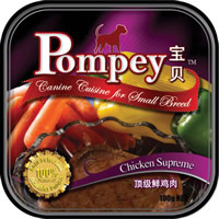 Pompey 寶貝 頂級鮮雞肉 狗罐頭 100g