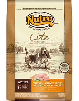 Nutro Natural Choice-过重成犬(鸡肉及全糙米配方)狗粮-15磅