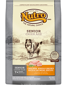 Nutro Natural Choice-高龄成犬(鸡肉及全糙米配方)狗粮-15磅