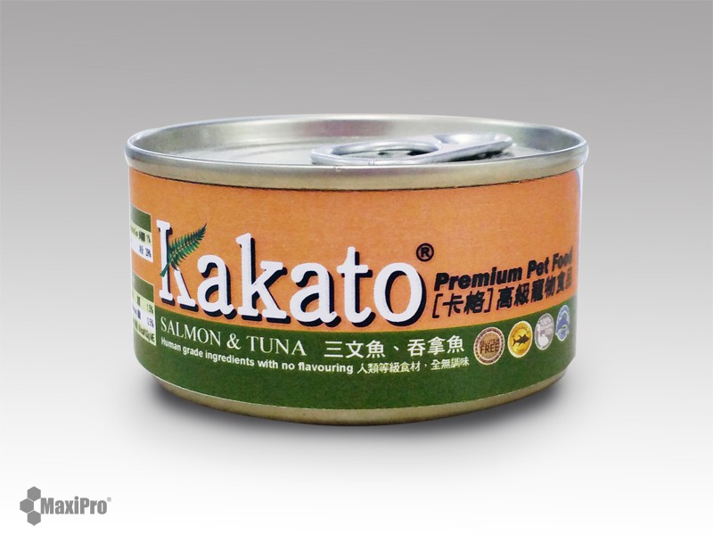 Kakato - 三文魚+吞拿魚 70G
