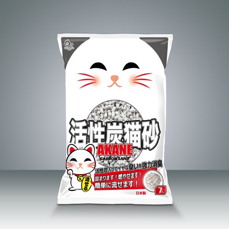 日本Akane 活性炭強力除臭貓砂 7L x 7