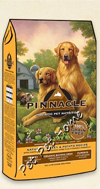 Pinnacle 土豆+火鸡肉无谷物全犬种配方 (4lb)