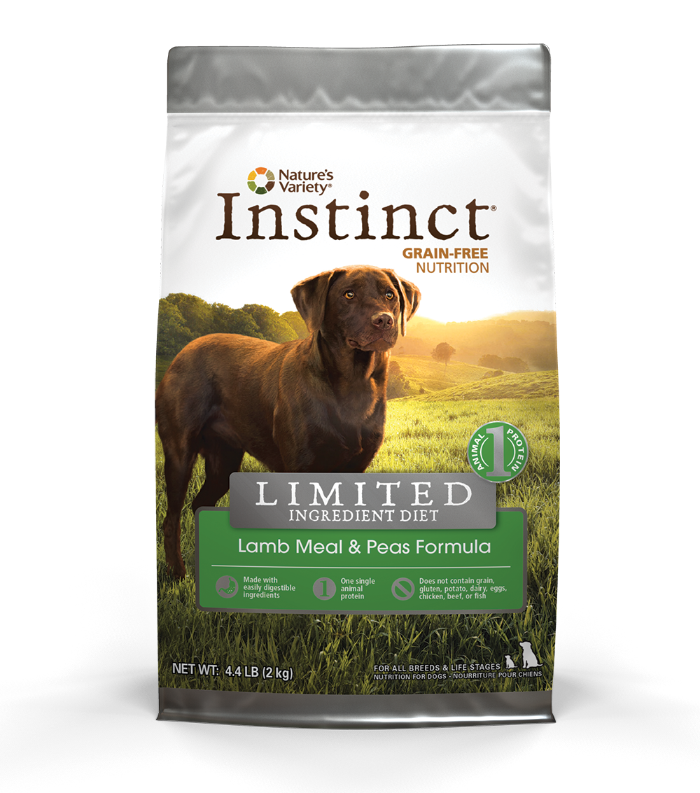 Natures Variety Instinct 無穀物單一羊肉+豆配方全犬糧 4.4 lb