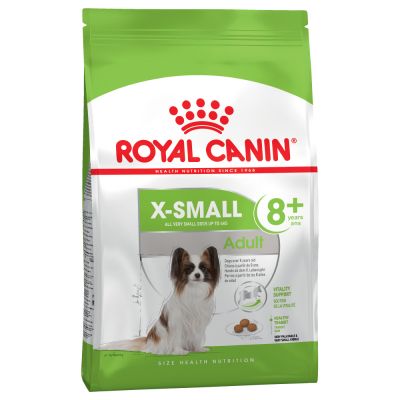 Royal Canin 2515800 X-Small Adult 8+ 超小颗粒系列 高龄犬配方 3kg