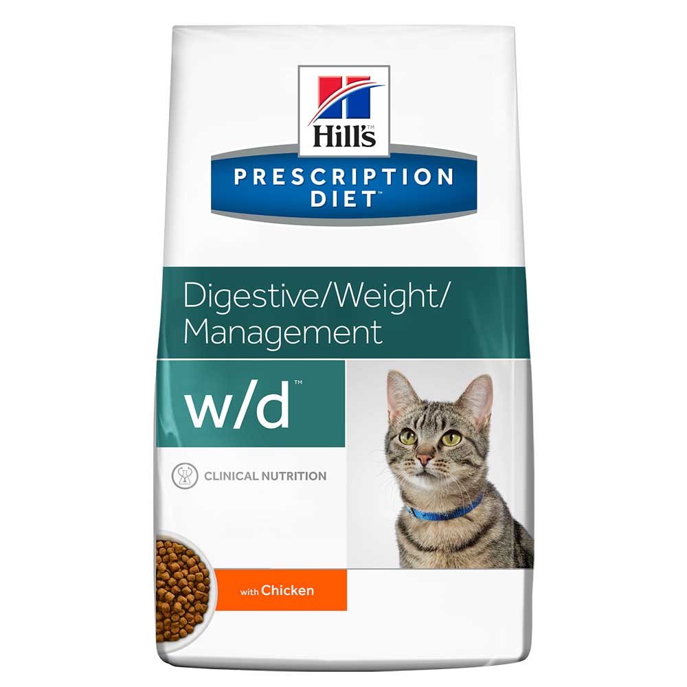 Hill's w/d 獸醫配方乾貓糧-8.5lb [5899]