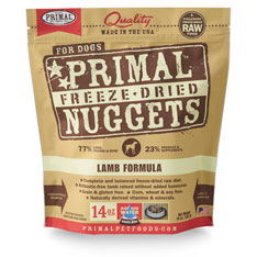Primal (原始) 犬用低溫脫水糧- 羊肉配方 14oz