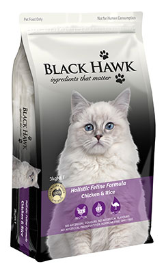 BlackHawk 优质全貓 鸡肉糙米配方 貓乾粮 1.5kg
