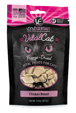 Vital Essentials 冷凍脫水貓小食 雞肉 0.9oz