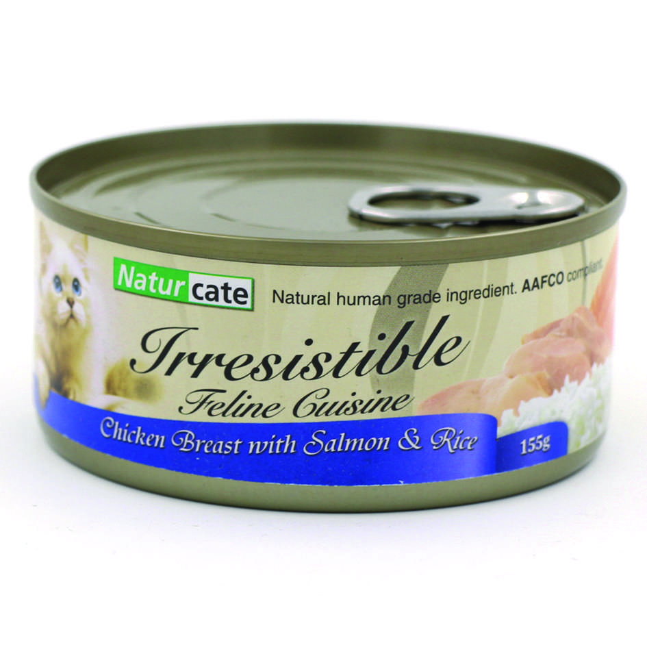 Naturcate NC155-10 雞胸肉+三文魚+飯 155g