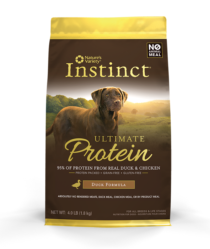 nature's variety instinct ultimate protein 顶级蛋白质鸭肉配方狗粮 04磅