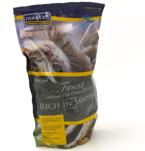 Fish4Cats 沙甸魚無麩質低敏 全貓配方 - 01.5kg