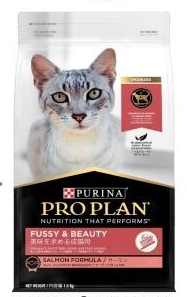 Pro Plan 成貓毛髮亮麗配方(三文魚) Fussy & beauty 1.5kg 新包裝)