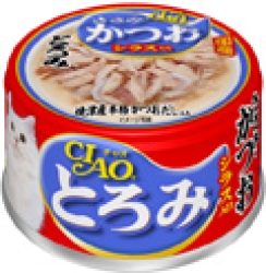 CIAO A45 帶子濃湯 雞肉+鰹魚+白飯魚 貓罐頭 80g