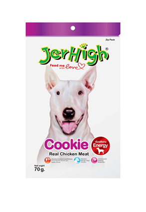 JerHigh 狗小食 Jer02 雞肉球 70g