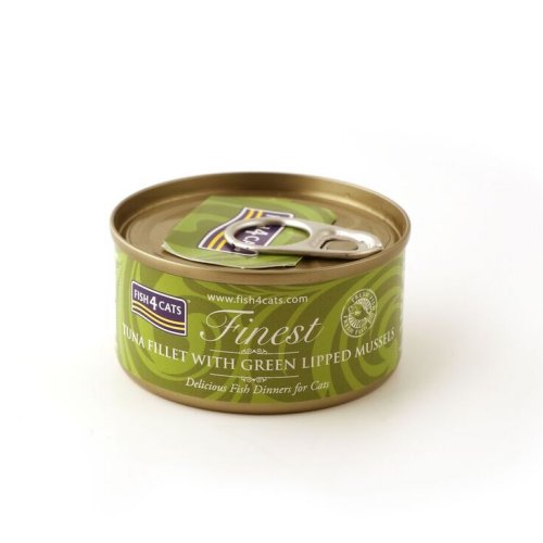 Fish4Cats CTW656 吞拿魚塊及青口貓罐頭 70g