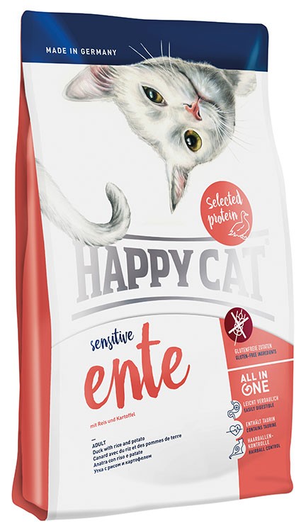 Happy Cat 无谷物鸭肉配方貓粮 1.4kg