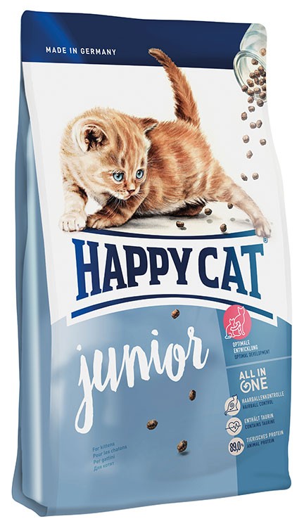 Happy Cat 幼貓配方 鸡+三文鱼+兔 貓粮 01.4kg