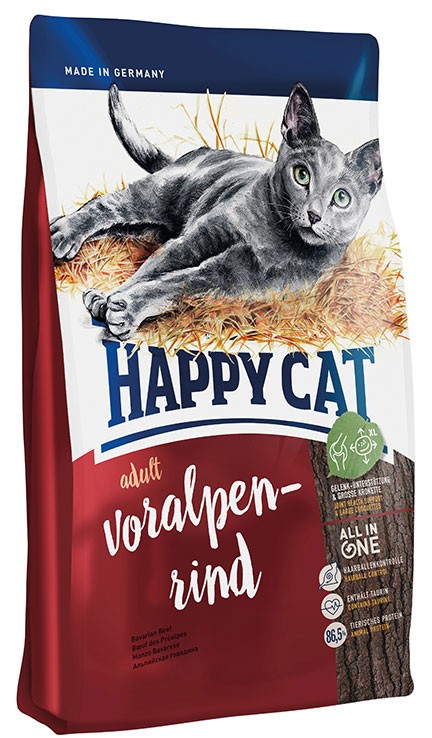 Happy Cat 成貓牛肉大顆粒配方貓糧 04kg