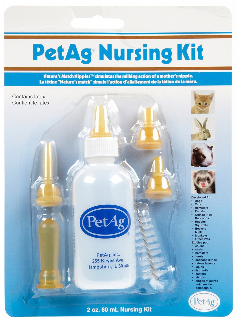 KMR PetAg 寵物用2oz奶樽套裝