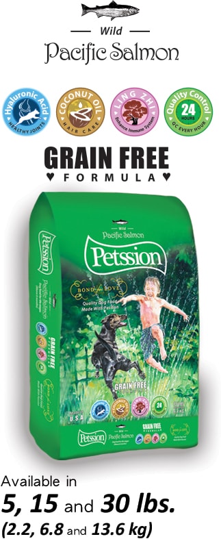 Petssion 無穀物太平洋野生三文魚狗糧 15lb