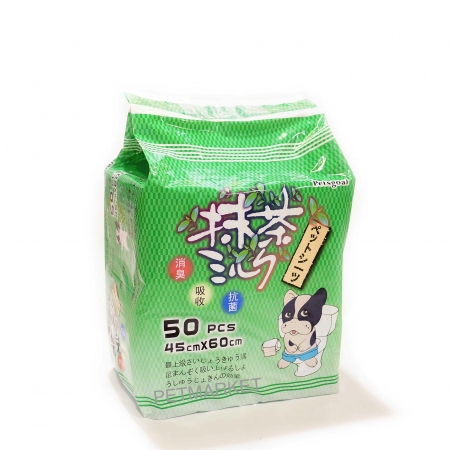 Petsgoal 綠茶味尿墊 (60x45) 50片 x 2