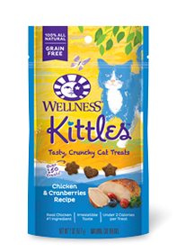 Wellness 貓小食 - Kittles 鸡肉小红莓口味 2oz