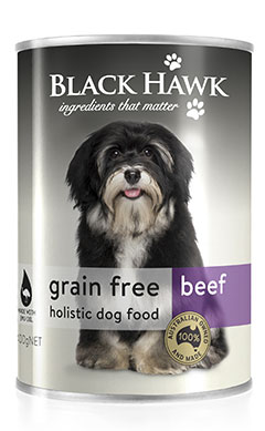 BlackHawk 無穀物狗罐頭 400g 多汁鮮牛肉配方 x 12