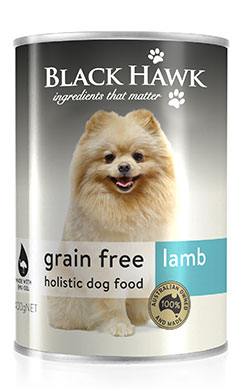 BlackHawk 無穀物狗罐頭 400g 多汁鮮羊肉配方 x 12
