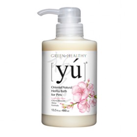 YU 宠物沐浴露 樱花亮瑩配方 400ML