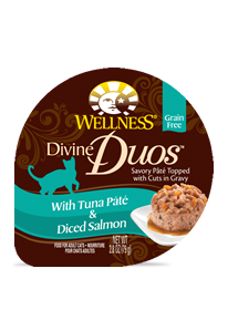 Wellness Divine Duos 吞拿魚茸+三文魚肉丁 2.8oz