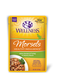 Wellness Indulgence 雞肉+火雞 肉湯軟包 3oz