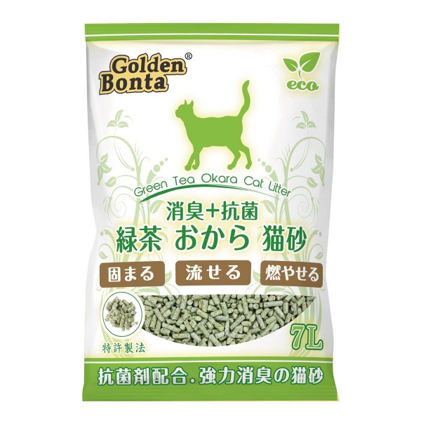 Golden Bonta 綠茶味豆腐砂 7L x 6