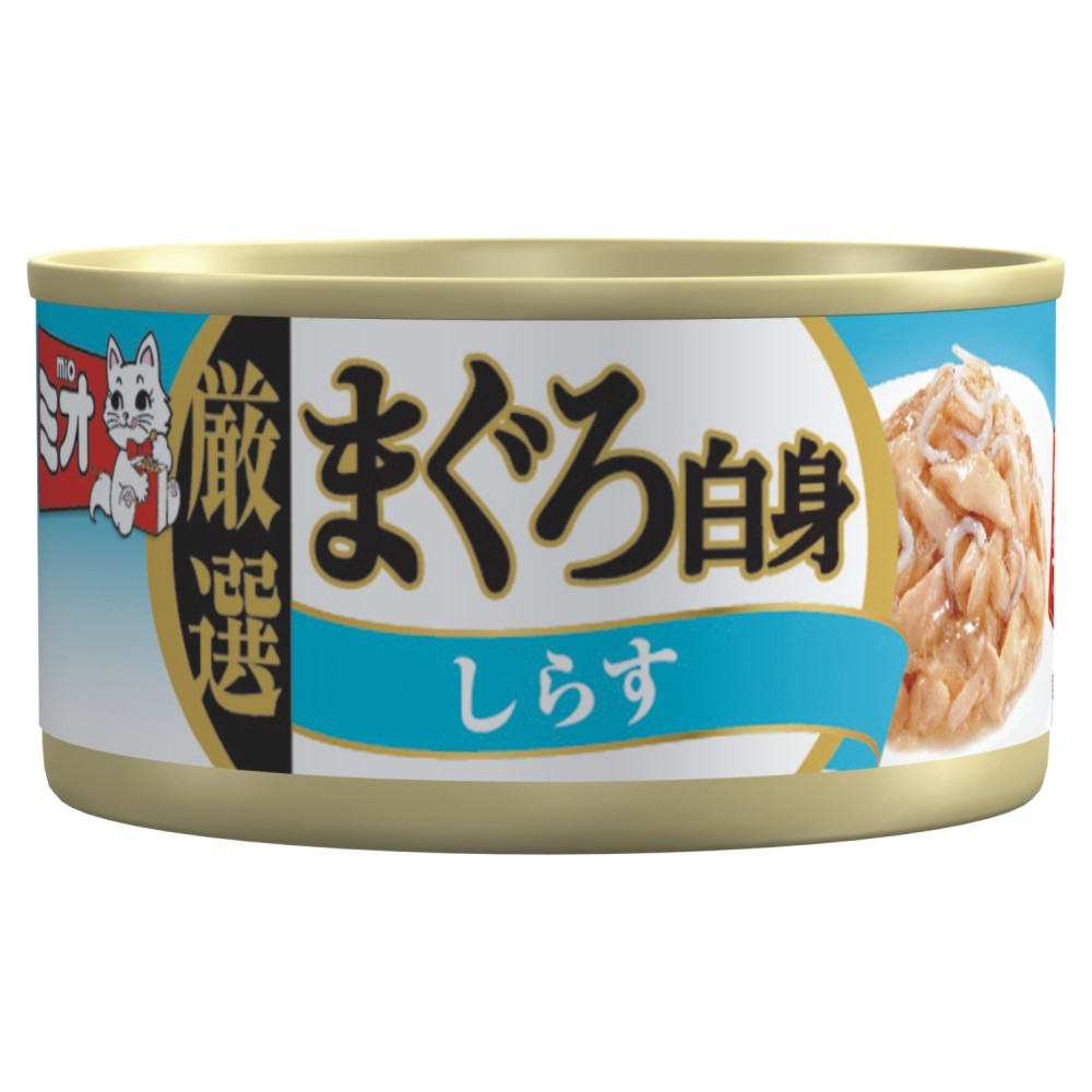 日本三才貓罐頭-Jelly果凍系列 80G MI-03 吞拿魚+白飯魚