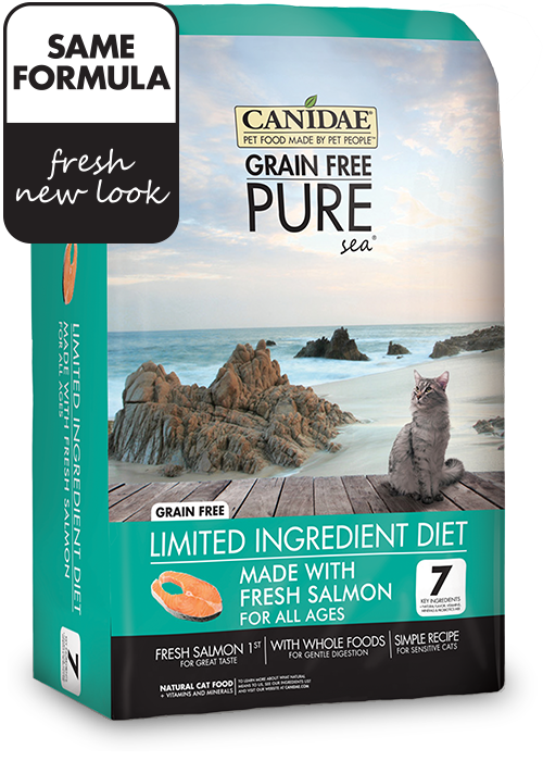 Canidae PURE Sea 無穀物海洋配方貓糧 10lb [3317]