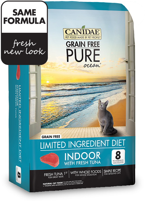 Canidae PURE Ocean 無穀物吞拿魚配方貓糧 10lb [3741]