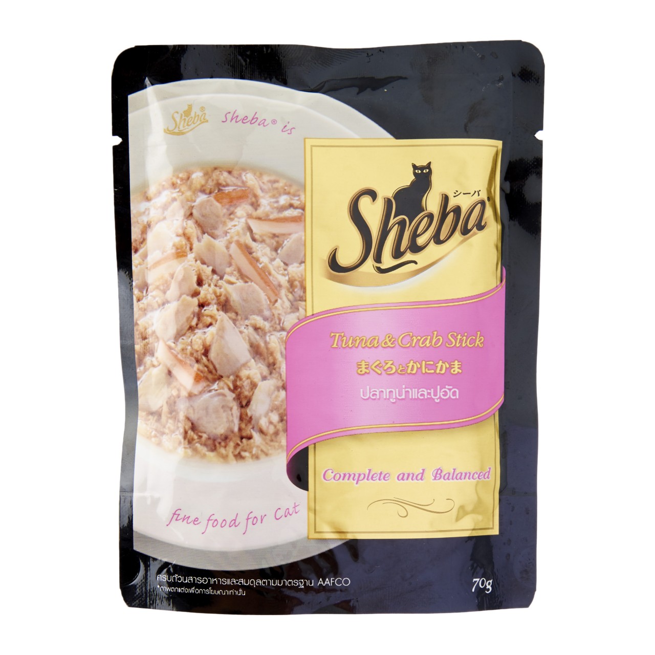 Sheba 袋裝系列 吞拿魚+蟹肉 70g