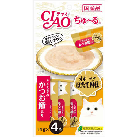 Ciao SC-102 鸡肉+鰹鱼醬 14g(4本)