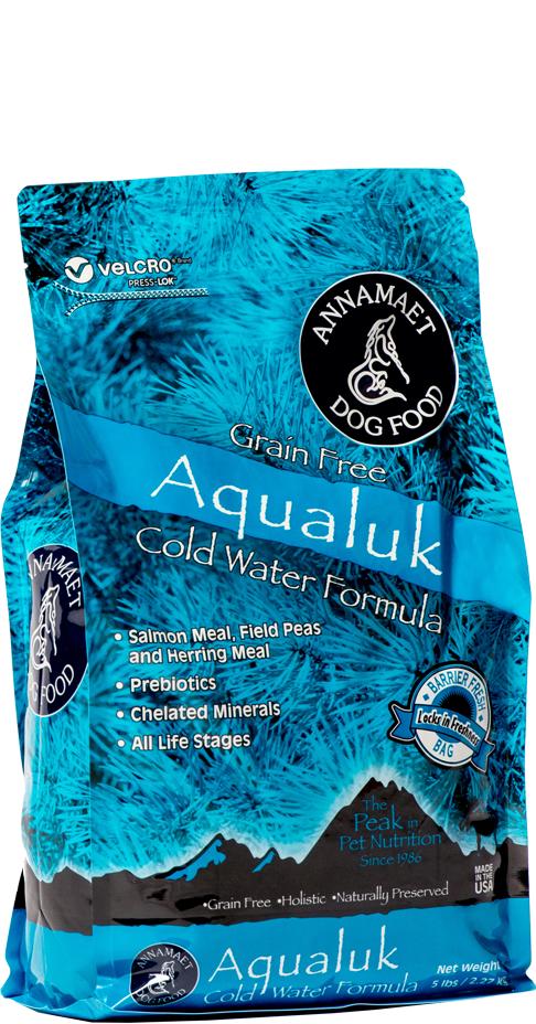 Annamaet Aqualuk 深海冰水精華 無穀物配方 - 野生三文魚 鯰魚 鯖魚 15lb
