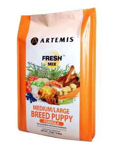 Artemis Fresh Mix 中/大型幼犬粮 04lbs