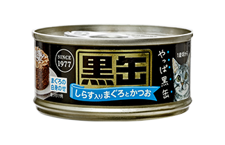 AIXIA 黑罐 BCM-07 吞拿魚+鰹魚+白飯魚